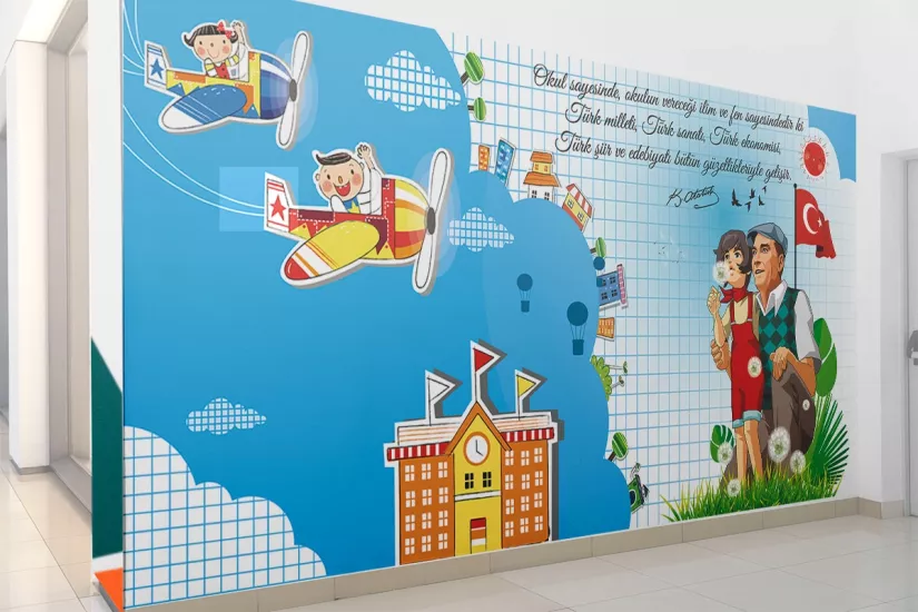 ilkokul atatürk posteri