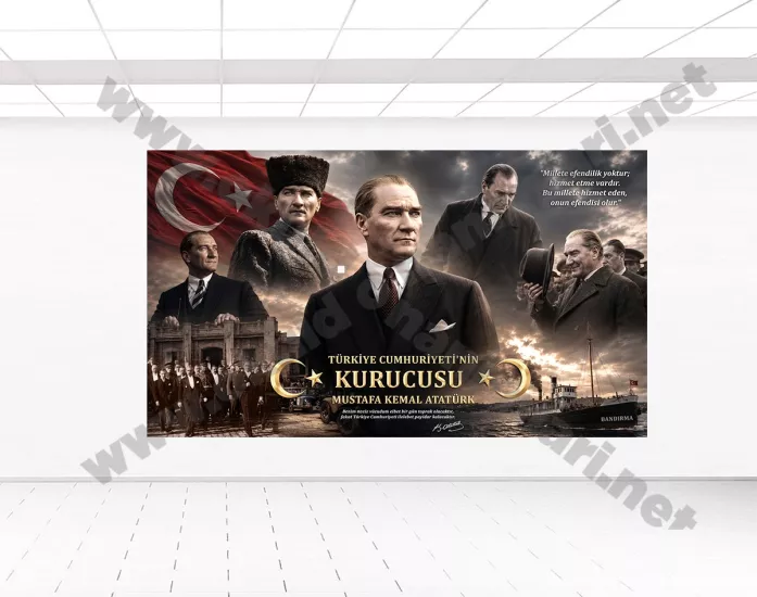 Atatürk Okul Koridoru Duvar Giydirme
