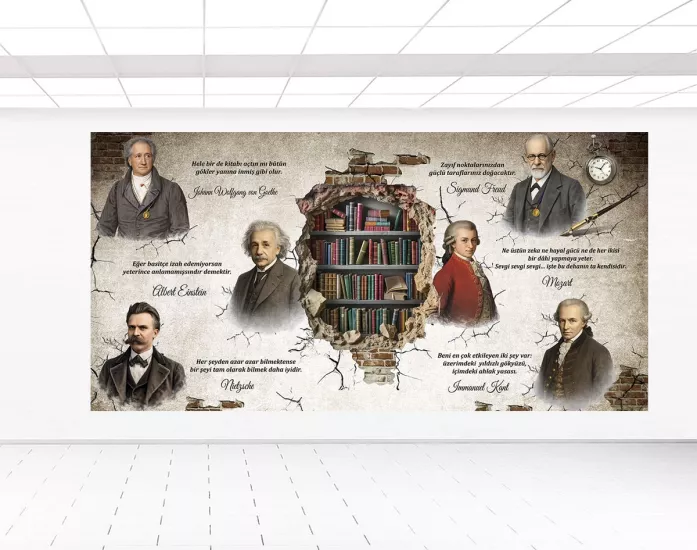 Eğitim Amaçlı Okul ve Sınıf Duvar Dekorasyonu