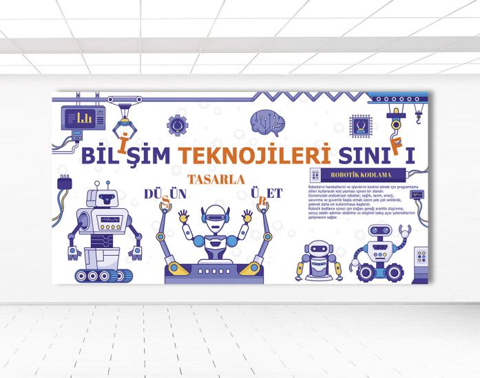 Robotik kodlama posteri