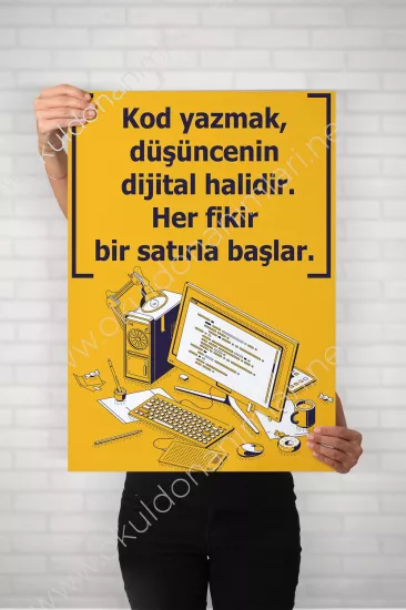 Bilişim Teknolojileri alanı posteri
