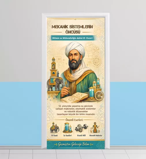 Bilim ve Teknoloji Temalı Okul Kapısı