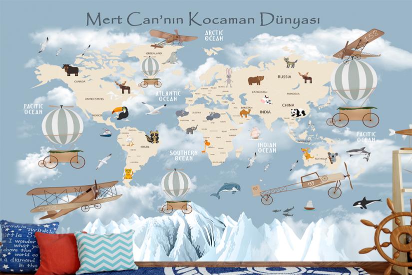 Çocuk odası duvar kağıdı