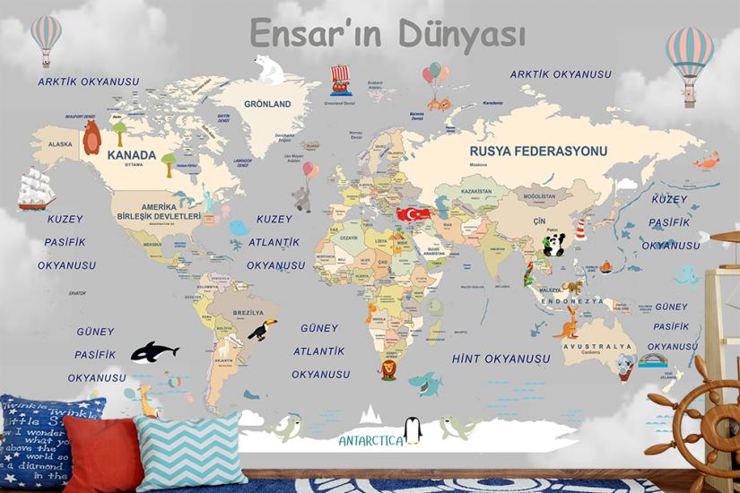 Çocuk odası duvar kağıdı