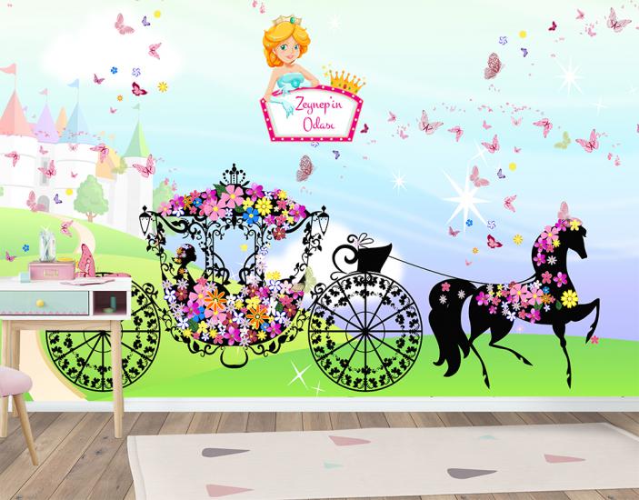 Genç kız odası duvar kağıdı