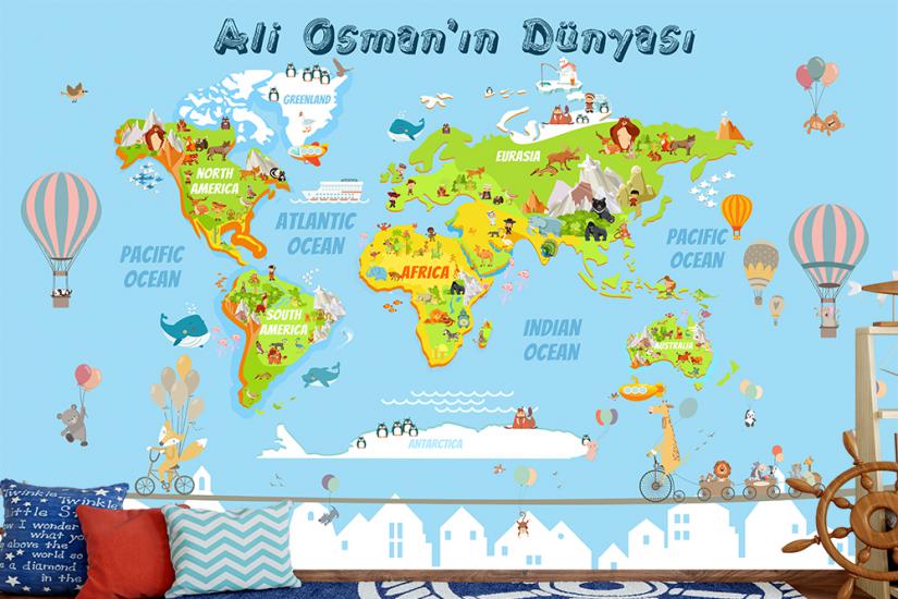 Çocuk odası duvar kağıdı
