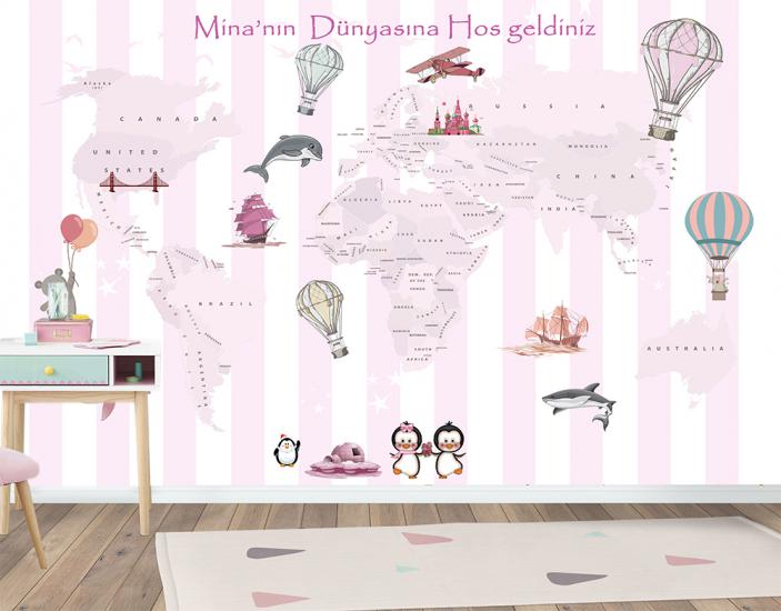  Çocuk odası duvar kağıdı