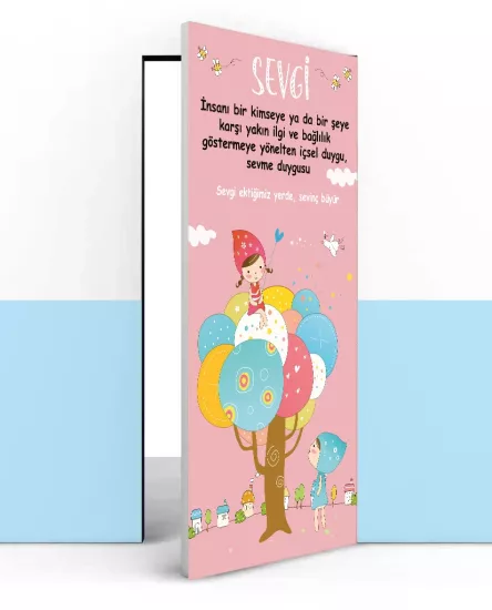 İlkokul Değerler kapı giydirme