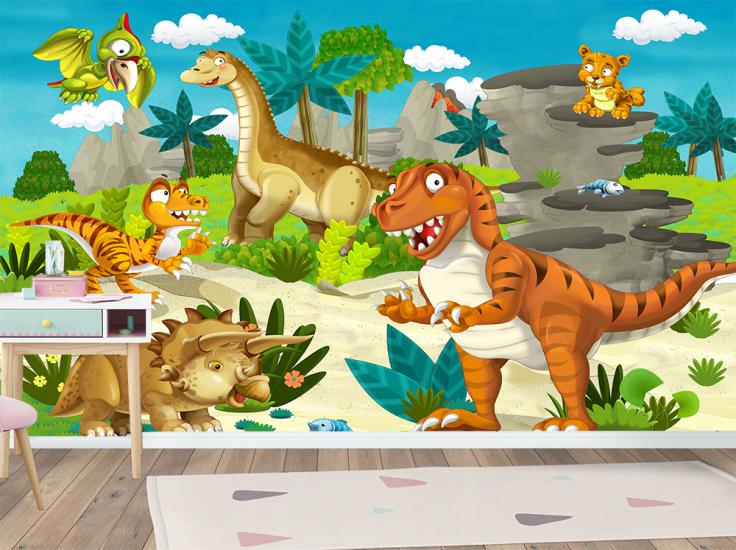 Sevimli Dinazorlar duvar kağıdı