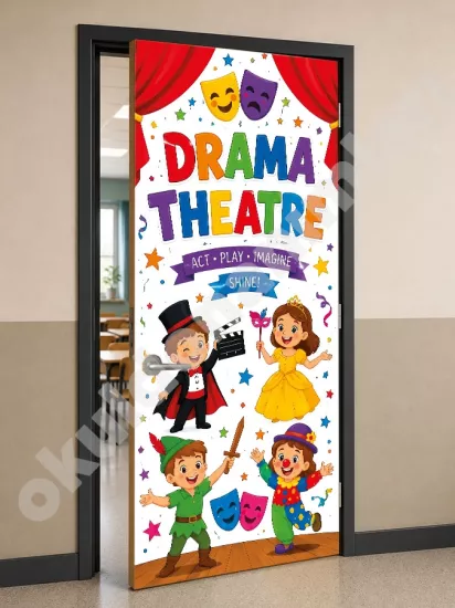Drama ve Tiyatro Sınıfı Kapı Posteri