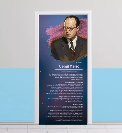 Düşünce ve Edebiyat Temalı Okul Kapısı