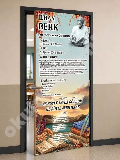 Şairler Sınıf Kapısı Tasarımı
