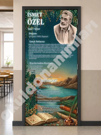 Şairler Sınıf Kapısı Tasarımı