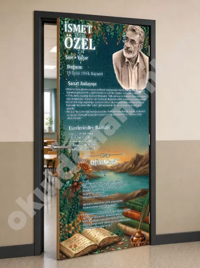 Şairler Sınıf Kapısı Tasarımı