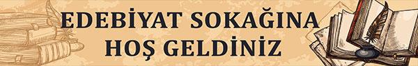 Edebiyat Sokağı kiriş yazısı