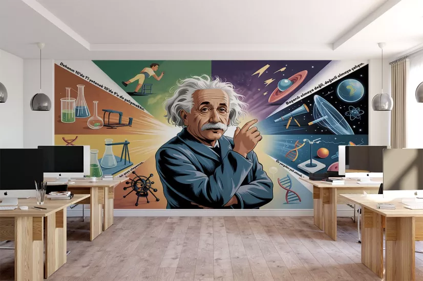 Bilim ve Fizik Afişi