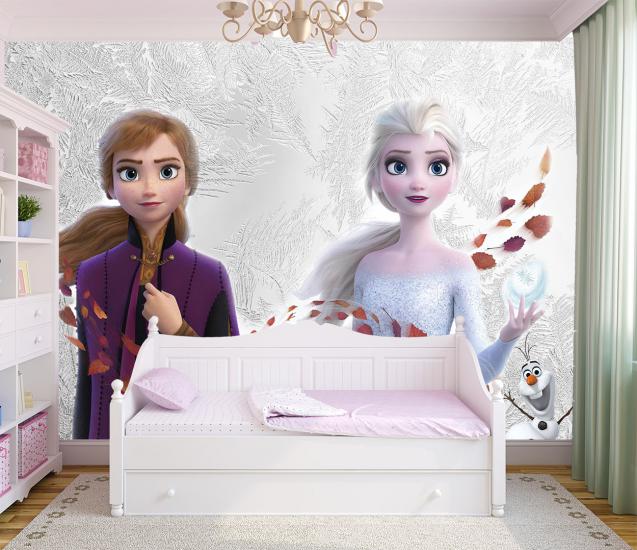 Elsa çocuk odası duvar kağıdı