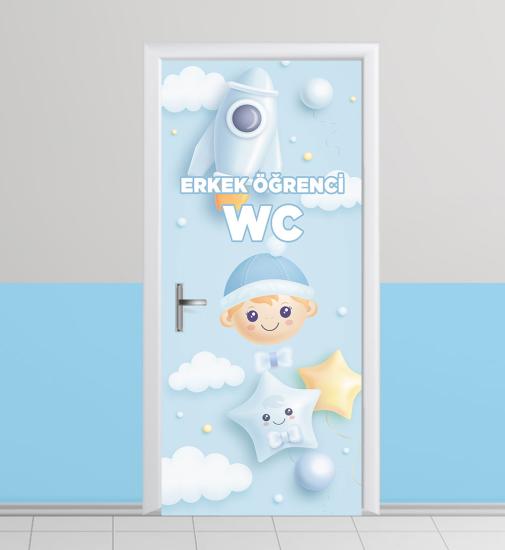 Anaokul tuvalet kapı giydirme