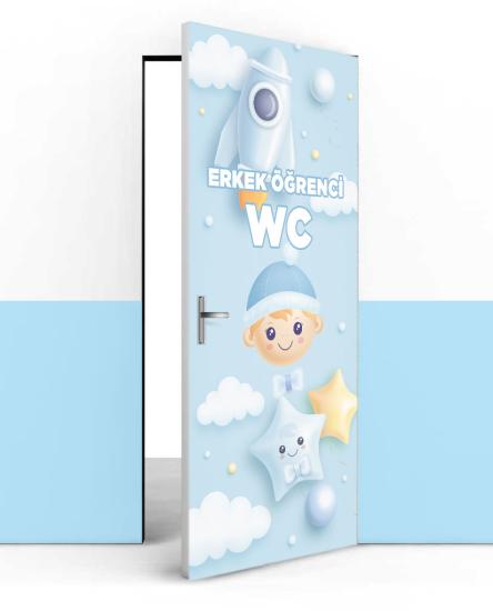 Anaokul tuvalet kapı giydirme