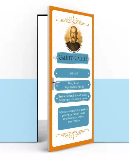 Fen Bilimleri ve Uzay İçin Eğitim Posteri