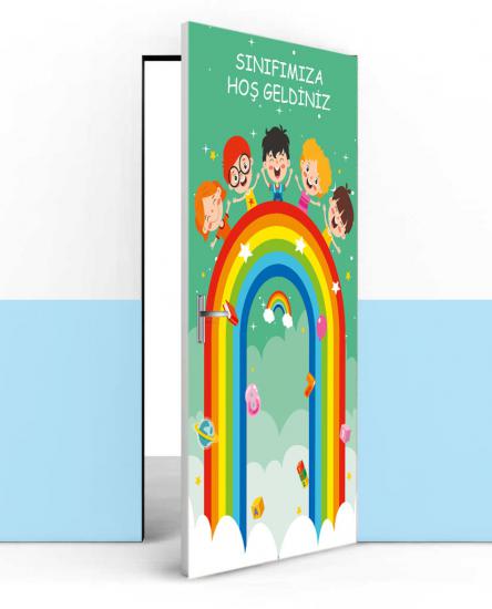 Anaokul kapi giydirme