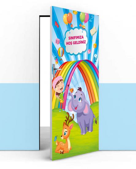 Anaokul kapı giydirme