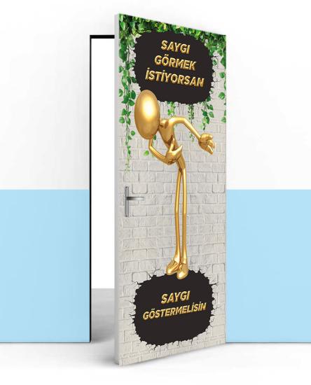 Saygı kapı giydirme