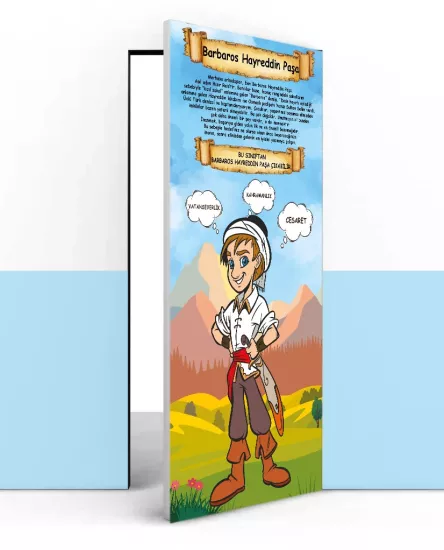 Barbaros Hayrettin Paşa Kapı Giydirme