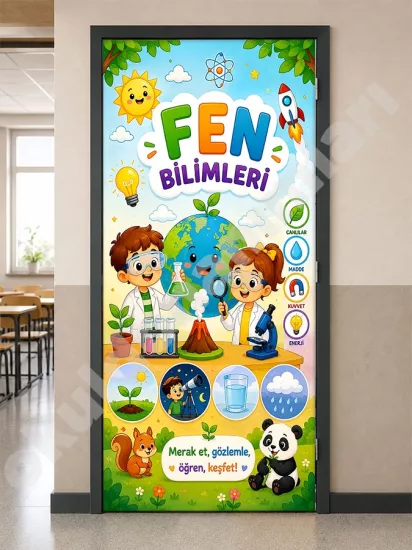Okul Sınıf Kapı Posteri
