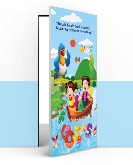 İlkokul kapı kaplama