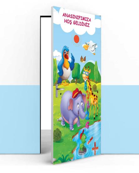 İlkokul kapı kaplama