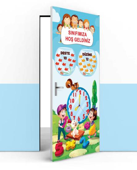 İlkokul kapı kaplama