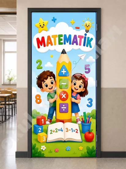 İlkokul Sınıf Kapı Posteri