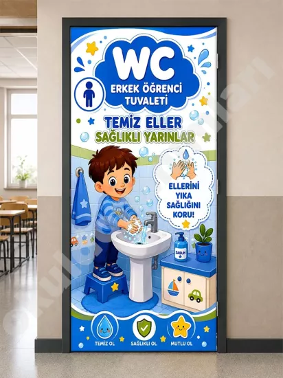 Okul Tuvalet Kapı Posteri