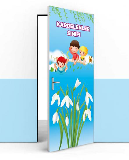 Anaokulu kapı giydirme