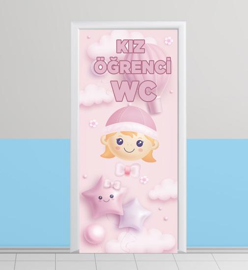 Anaokul tuvalet kapı giydirme