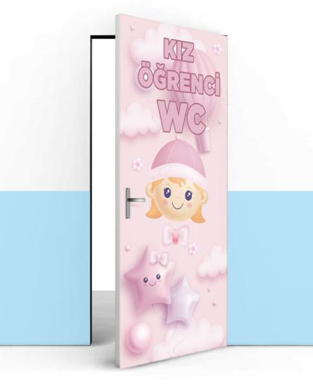 Anaokul tuvalet kapı giydirme