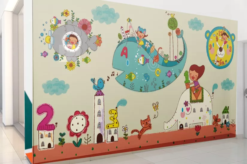 Kreş duvar posteri