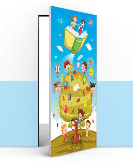 Anaokul kapı giydirme