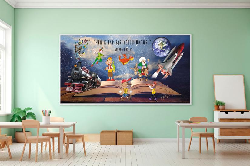 Kütüphane duvar kağıdı