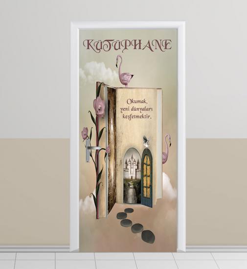 en UCUZ kütüphane kapı giydirme örnekleri web sitemizde