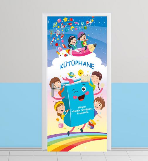 Kütüphane kapı giydirme ucuz fiyat hızlı kargo