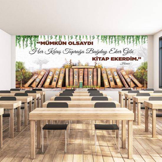 Kütüphane duvar kağıdı