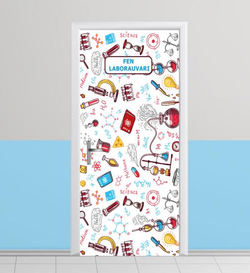 Laboratuvar kapı giydirme