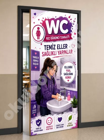 Okul Tuvalet Kapı Posteri