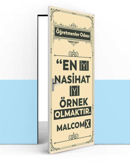 Malcolm x KAPI POSTERİ