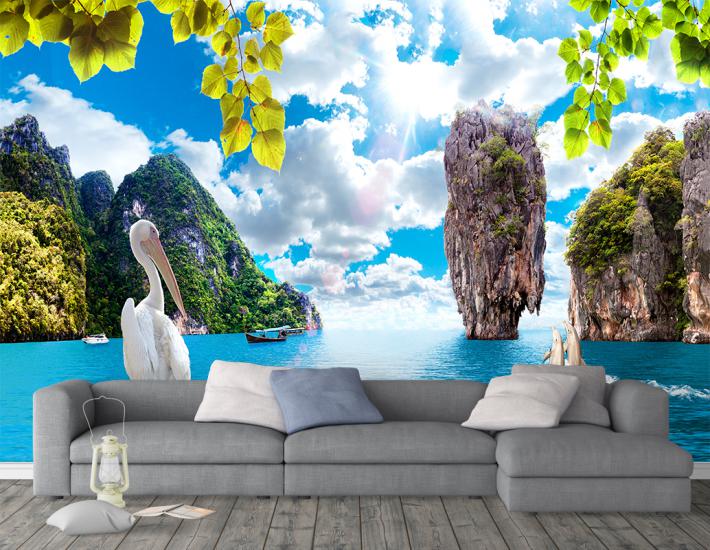 Özel baskılı duvar kağıdı