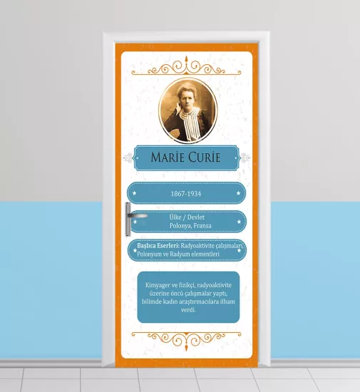 Fen Bilimleri ve Kimya İçin Eğitim Posteri