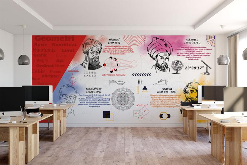 matematik sokağı posteri