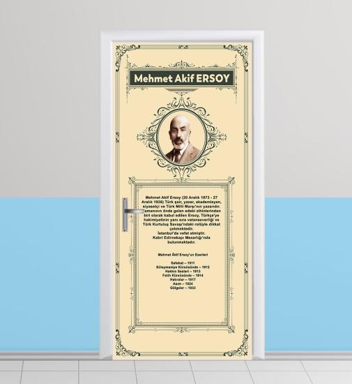 Mehmet Akif Ersoy kapı giydirme